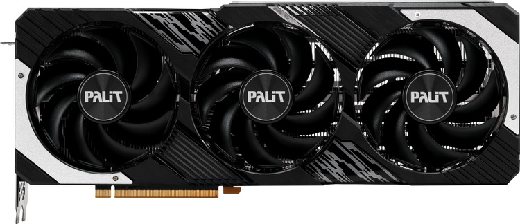 Фото Видеокарта PALIT RTX4070 GAMINGPRO OC 12GB (NED4070H19K9-1043A)