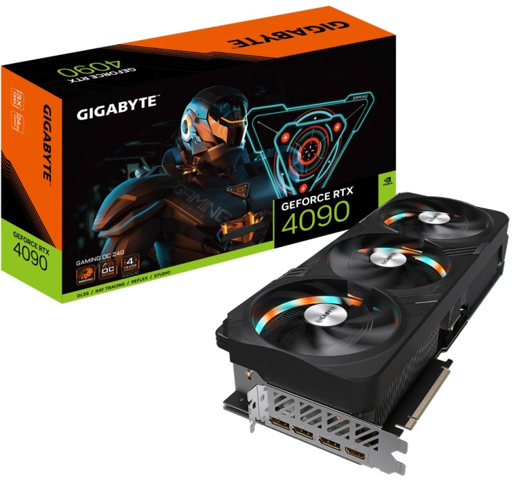 Видеокарта GIGABYTE GV-N4090GAMING OC-24GD Казахстан