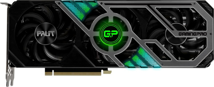 Фото Видеокарта PALIT RTX3070 GAMINGPRO OC 8G (NE63070S19P2-1041A)