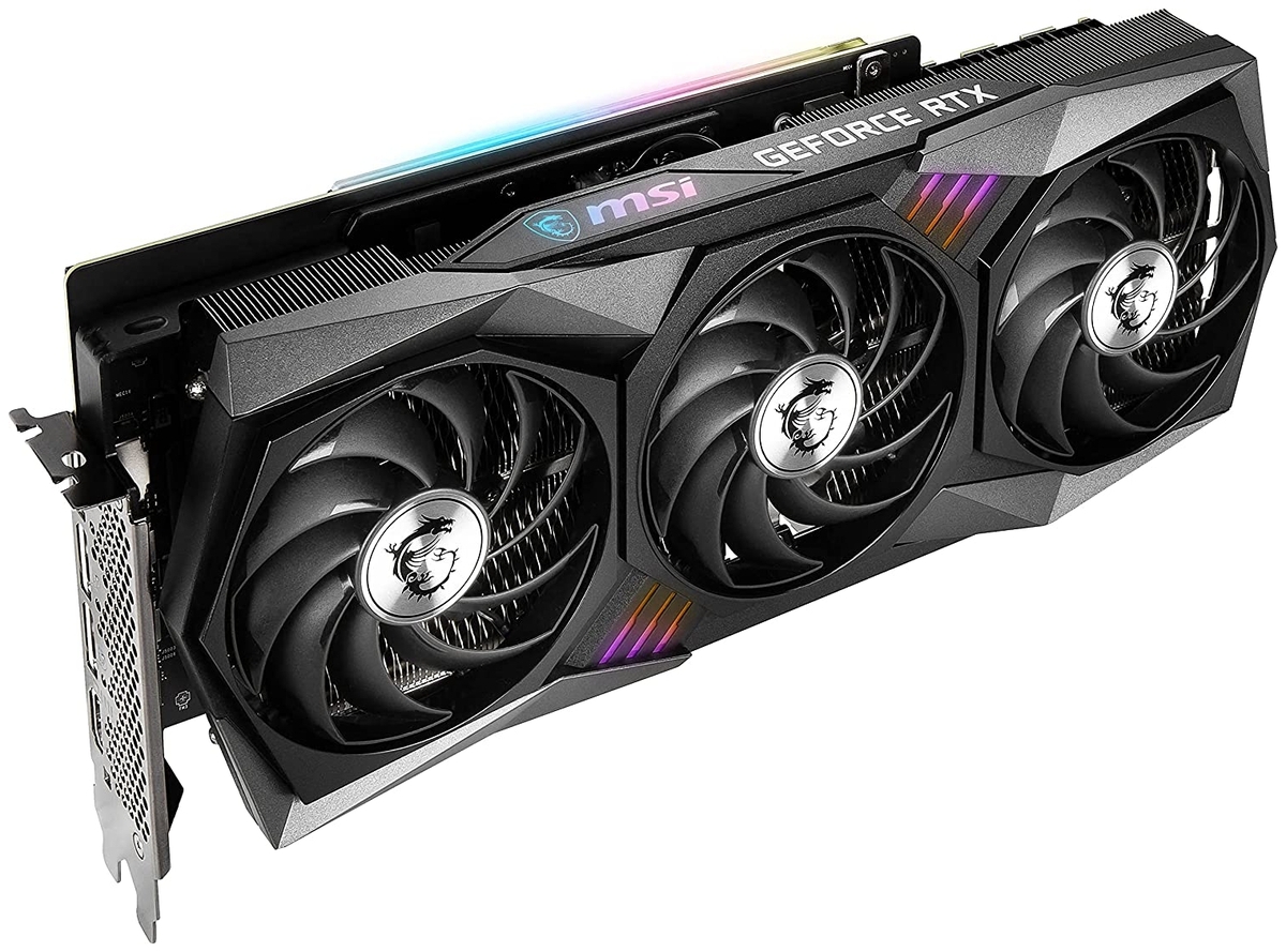 Картинка Видеокарта MSI GeForce RTX3080Ti GAMING X TRIO 12G (RTX 3080 Ti GAMING X TRIO 12G)