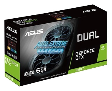 Видеокарта ASUS DUAL-GTX1660TI-6G-EVO заказать