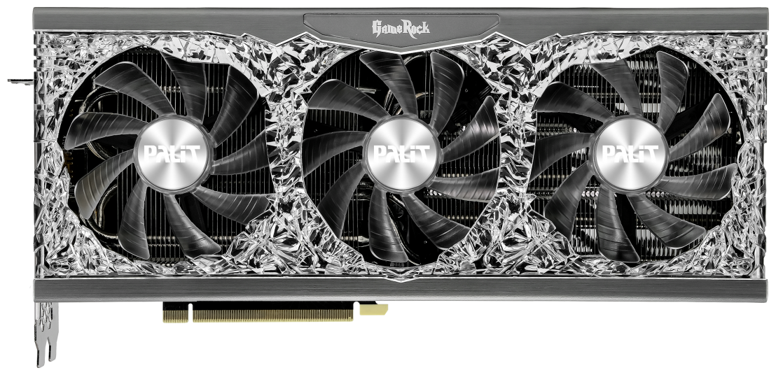 Видеокарта PALIT RTX3070Ti GameRock 8GB GDDR6X 256-bit HDMI 3xDP (NED307T019P2-1047G)