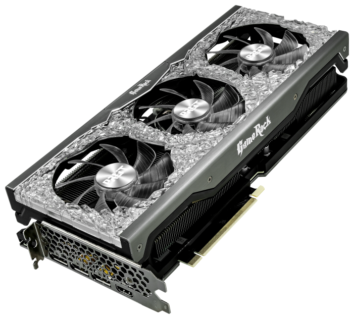 Фото Видеокарта PALIT RTX3070Ti GameRock 8GB GDDR6X 256-bit HDMI 3xDP (NED307T019P2-1047G)