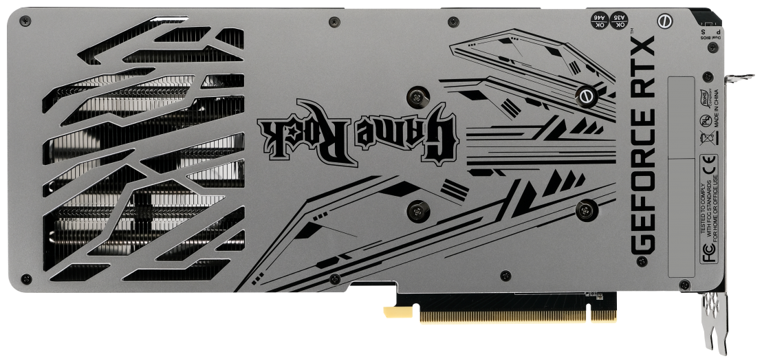 Фотография Видеокарта PALIT RTX3070Ti GameRock 8GB GDDR6X 256-bit HDMI 3xDP (NED307T019P2-1047G)