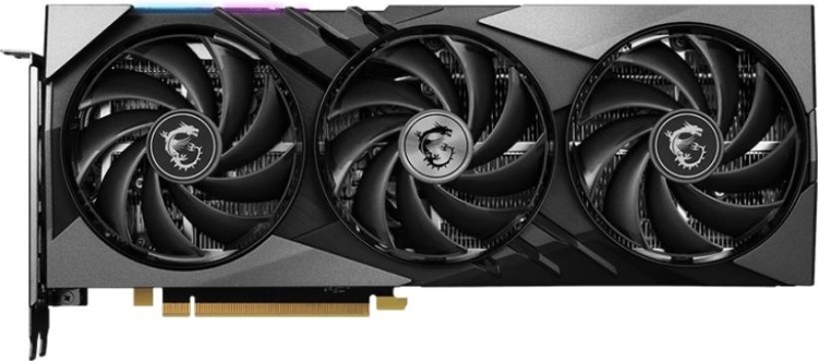 Фото Видеокарта MSI GeForce RTX4060Ti GAMING X SLIM 8Gb GDDR6