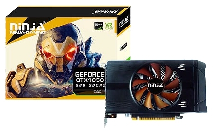 Фото Видеокарта SINOTEX Ninja GeForce GTX1050 2Gb GDDR5 128bit DVI HDMI DP (NX105FG25F)