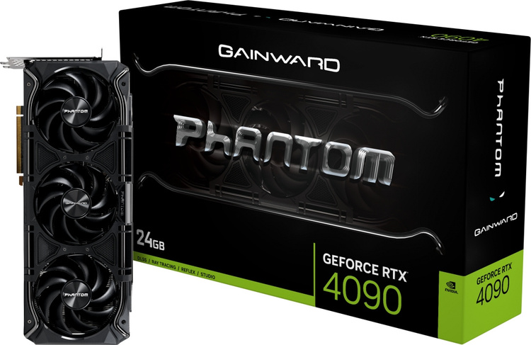 Купить Видеокарта GAINWARD RTX 4090 Phantom (NED4090019SB-1020P)