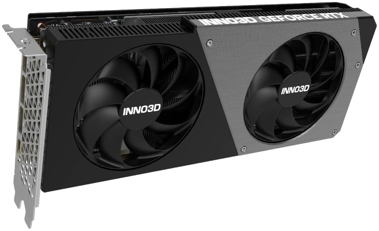 Фото Видеокарта INNO3D GeForce RTX4070Ti SUPER Twin X2 16G (N407TS2-166X-186156N)