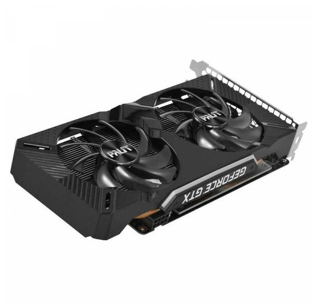 Картинка Видеокарта PALIT GTX1660Ti DUAL OC 6G (NE6166TS18J9-1160C)