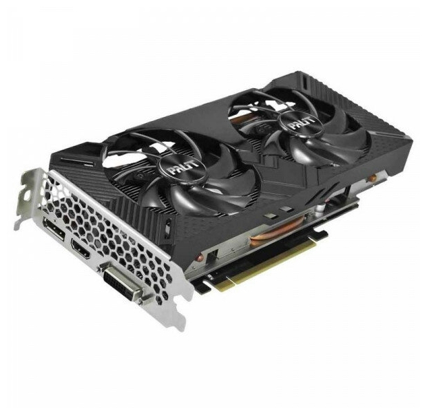 Купить Видеокарта PALIT GTX1660Ti DUAL OC 6G (NE6166TS18J9-1160C)