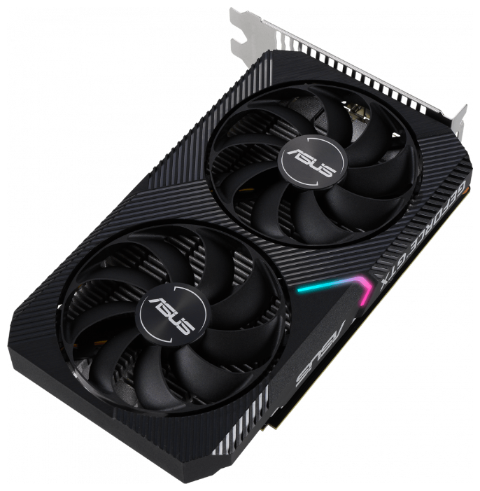 Видеокарта ASUS DUAL GTX 1650 DUAL-GTX1650-O4GD6-MINI заказать