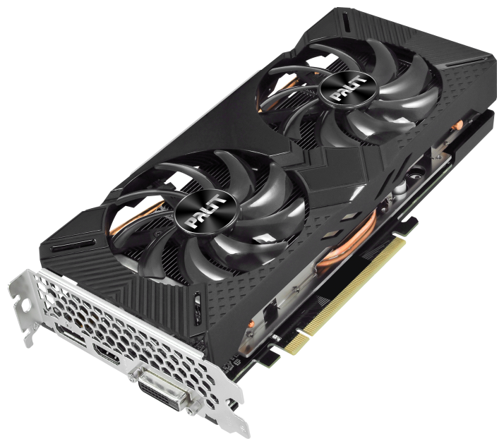 Фото Видеокарта PALIT GTX1660 SUPER GP OC 6G 4710562241372 NE6166SS18J9-1160A