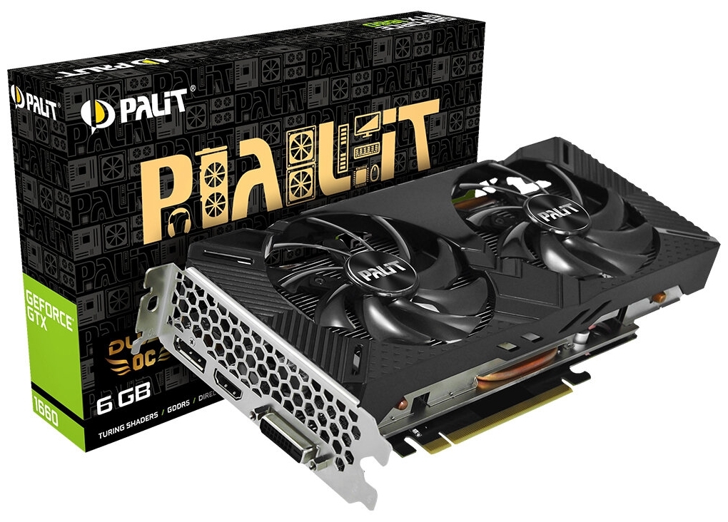 Видеокарта PALIT GTX1660 SUPER GP OC 6G 4710562241372 NE6166SS18J9-1160A Казахстан