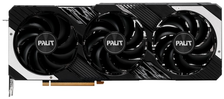 Фото Видеокарта PALIT RTX4070Ti SUPER GAMINGPRO OC 16Gb (NED47TSH19T2-1043A)