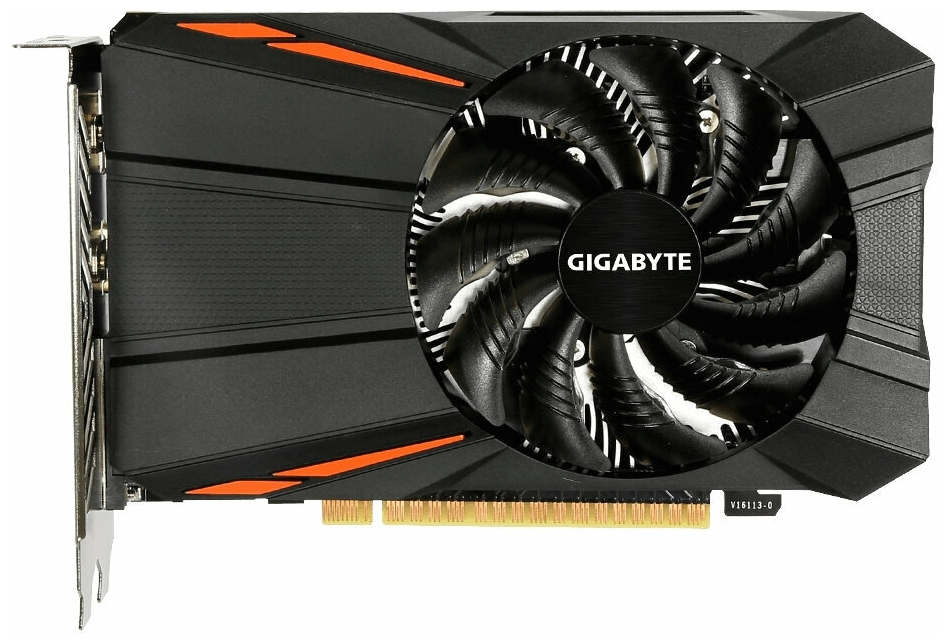 Картинка Видеокарта GIGABYTE GeForce GTX1050 Ti OC 4Gb GDDR5 128bit (GV-N105TD5-4GD)