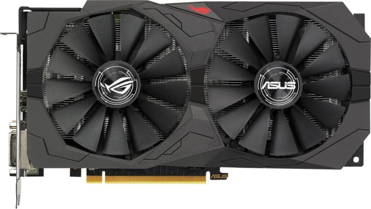 Фото Видеокарта ASUS AMD Radeon RX 560 4GB GDDR5 128-bit HDMI DVI HDCP (ROG-STRIX-RX560-4G-V2-GAMING)