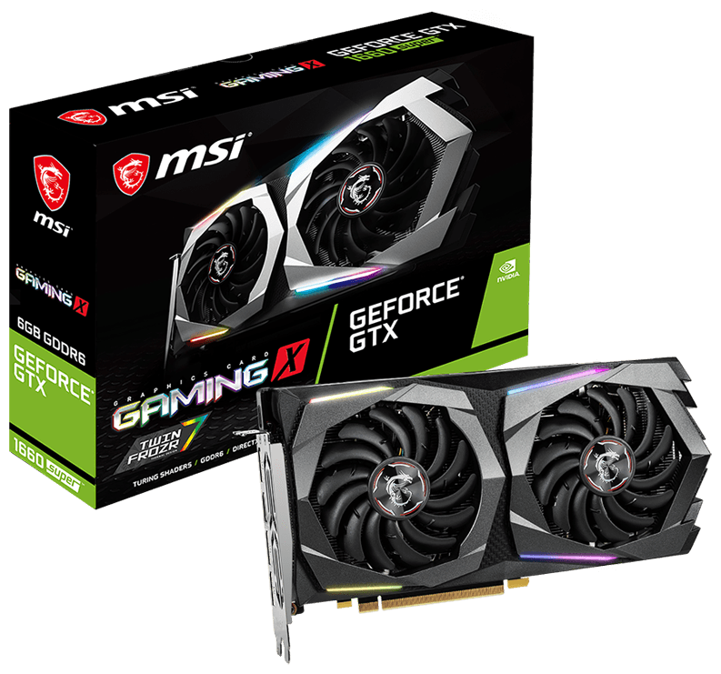 Видеокарта MSI GeForce GTX1660 SUPER GAMING X 6GB GDDR6 1xHDMI 3xDP заказать