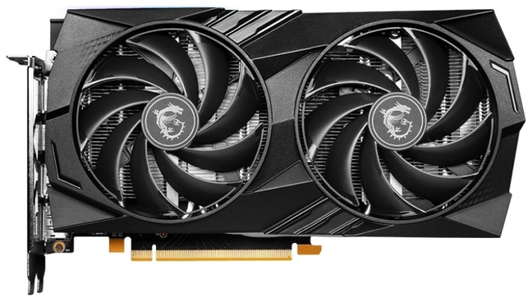 Видеокарта MSI GeForce RTX4060 GAMING X 8G GDDR6