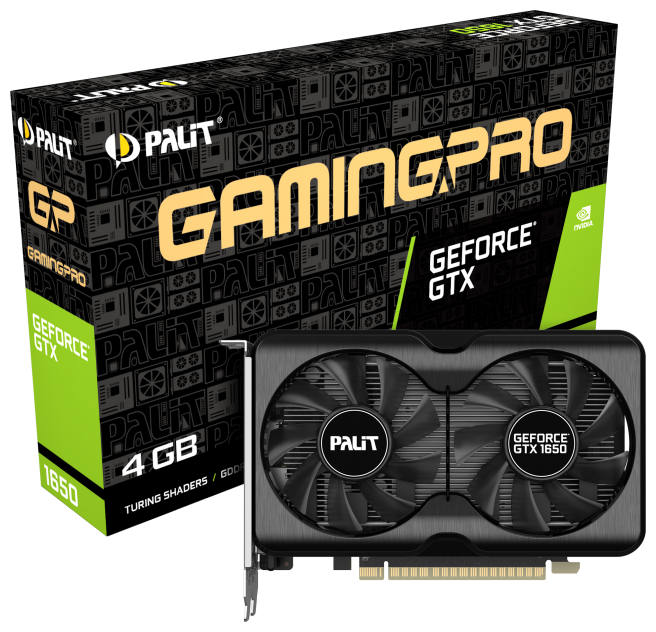 Купить Видеокарта PALIT GTX1650 GP DDR6 4G (NE6165001BG1-1175A)