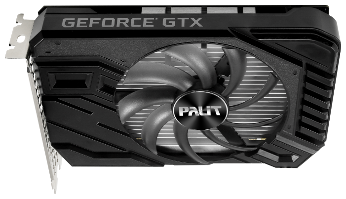 Цена Видеокарта PALIT GTX1650 STORMX OC DDR6 4G (NE61650U18G1-166F)