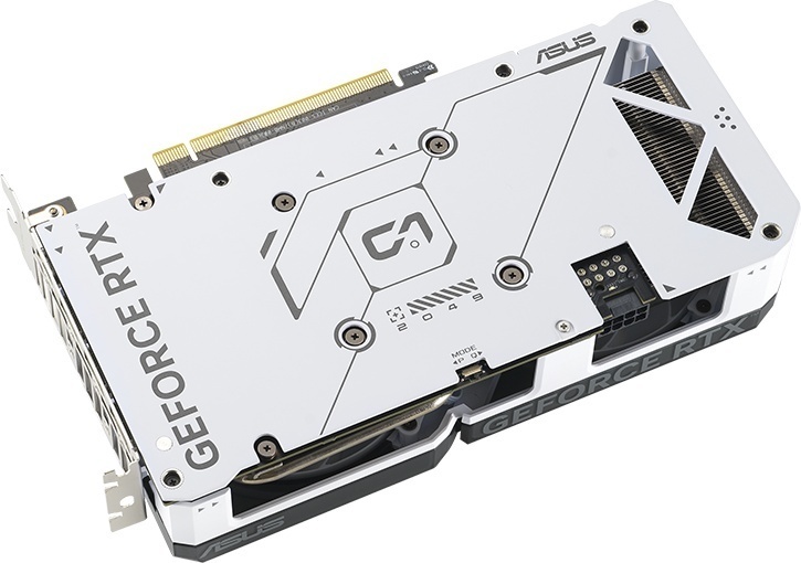 Фото Видеокарта ASUS GeForce RTX4060 OC GDDR6 8Gb (DUAL-RTX4060-O8G-WHITE)