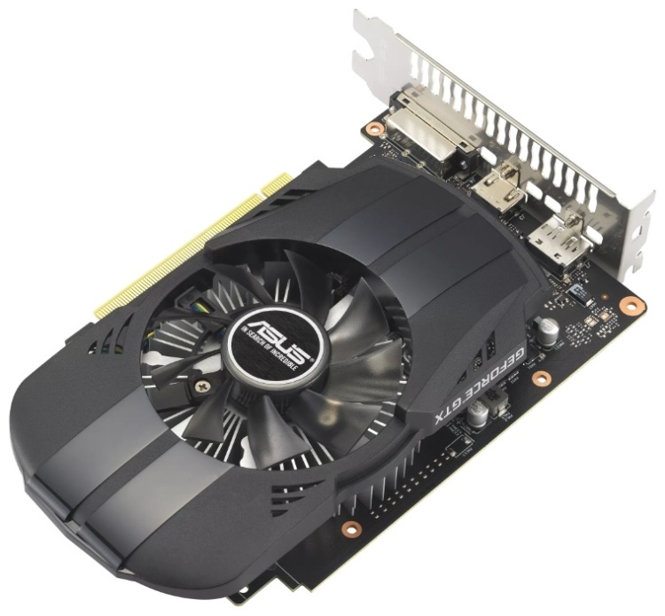 Картинка Видеокарта ASUS Phoenix GeForce GTX1630 4GB GDDR6 (PH-GTX1630-4G-EVO) BOX