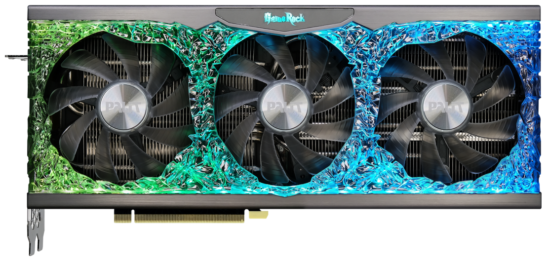 Видеокарта PALIT RTX3070Ti GAMEROCK OC 8G (NED307TT19P2-1047G)