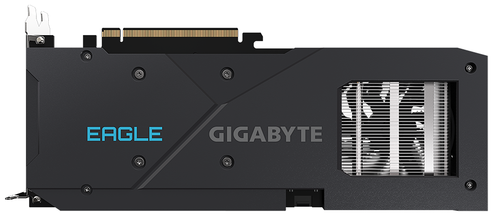 Фотография Видеокарта GIGABYTE RX 6600 EAGLE 8GD (GV-R66EAGLE-8GD)