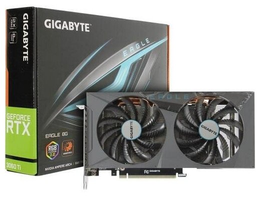Цена Видеокарта GIGABYTE GeForce RTX3060 (GV-N306TEAGLE-8GD)