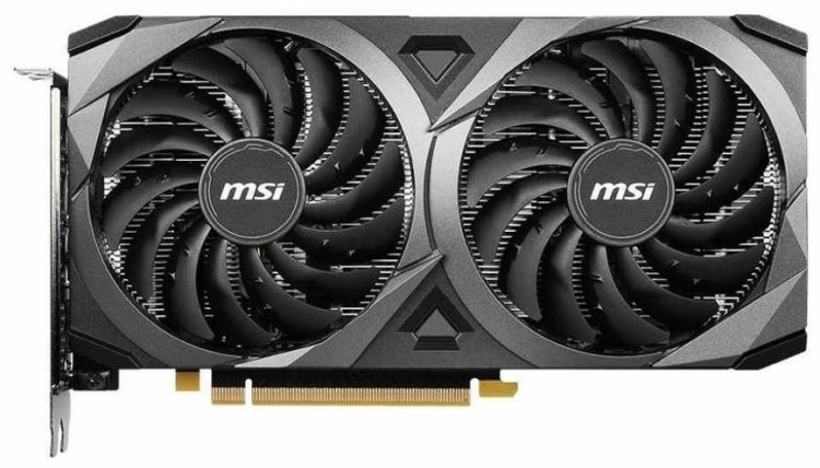 Видеокарта MSI GeForce RTX3060 VENTUS 2X OC 12G GDDR6