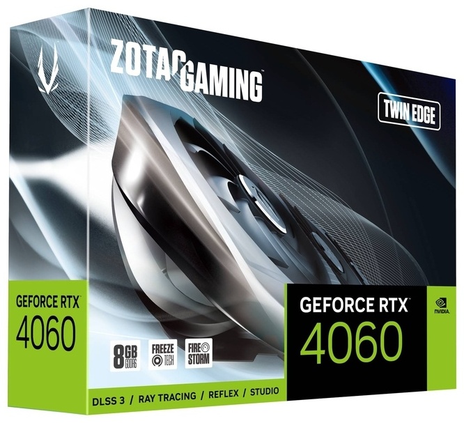 Видеокарта PCI Express 8 GB ZOTAC GAMING RTX 4060 TE (ZT-D40600E-10M) Казахстан