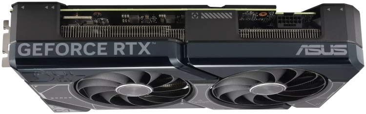 Картинка Видеокарта ASUS Dual GeForce RTX4070Ti SUPER OC Edition 16GB GDDR6X (90YV0KF3-M0NA00)