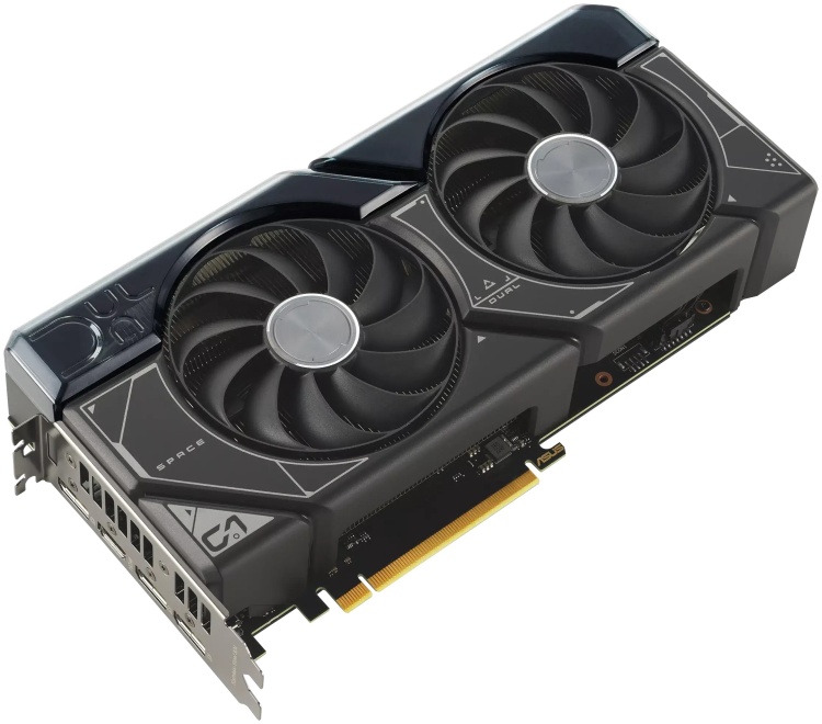 Видеокарта ASUS Dual GeForce RTX4070Ti SUPER OC Edition 16GB GDDR6X (90YV0KF3-M0NA00) заказать