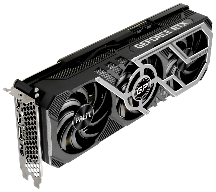 Картинка Видеокарта PALIT RTX3080 GAMINGPRO 12G (NED3080019KB-132AA) (NED3080019KB-132AA)