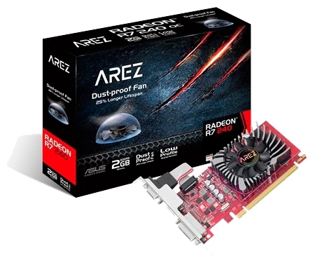 Картинка Видеокарта ASUS R7 240 R7240-2GD5-L