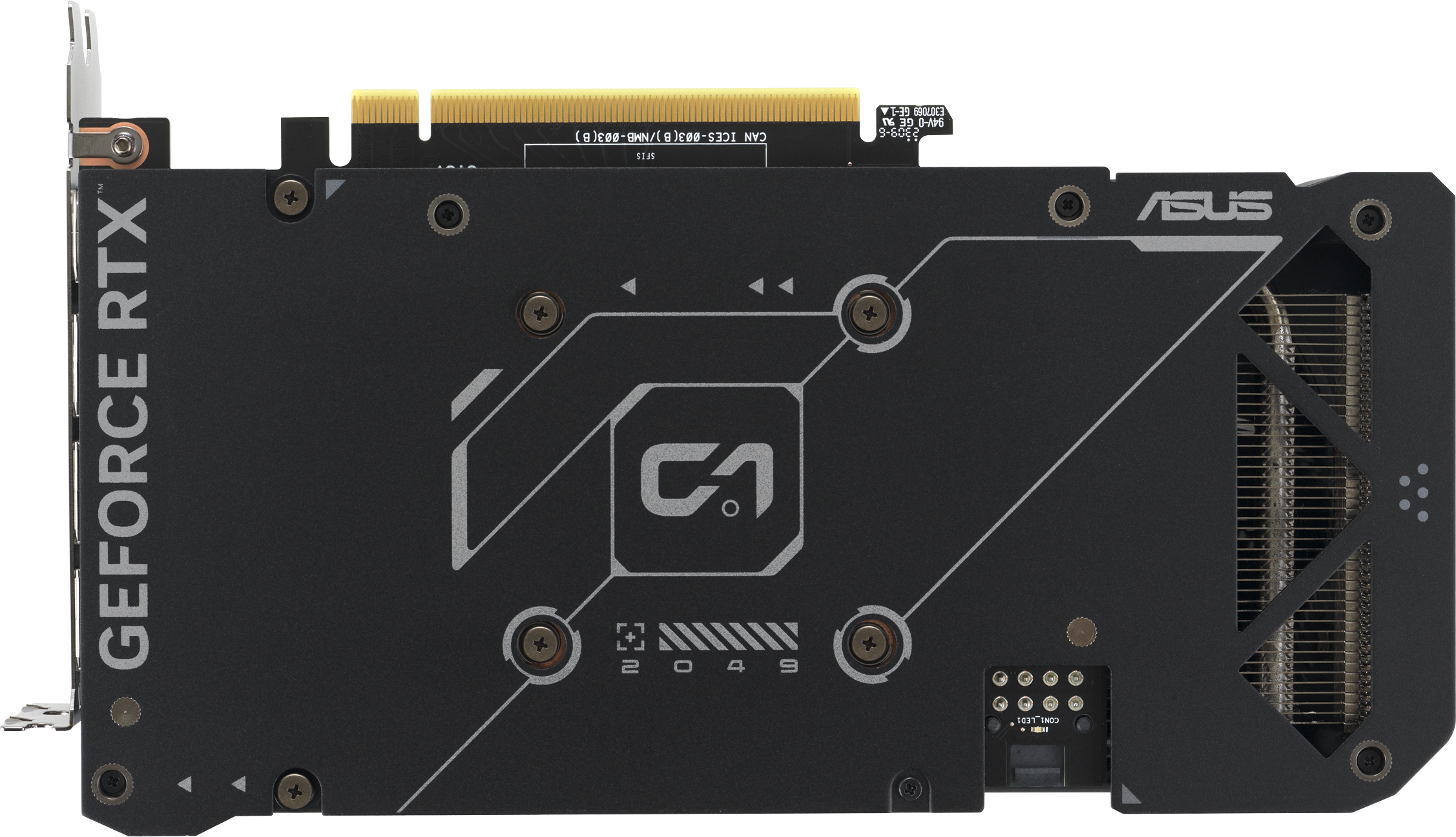 Фотография Видеокарта ASUS Dual GeForce RTX 4060 Ti OC 8 ГБ GDDR6 (DUAL-RTX4060TI-O8G)
