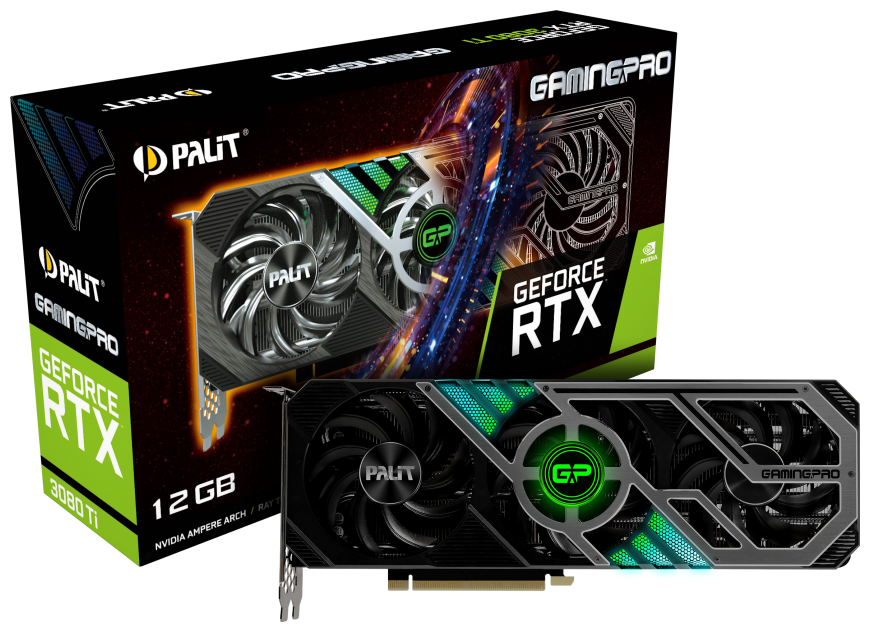 Видеокарта PALIT RTX 3080Ti GamingPro (NED308T019KB-132AA) Казахстан