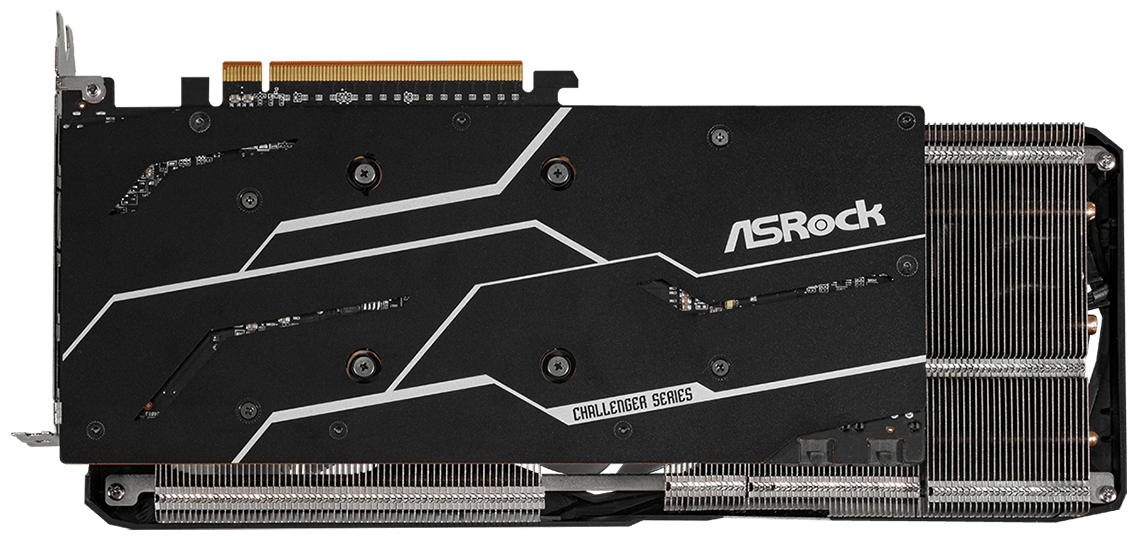 Картинка Видеокарта ASRock RX 6700XT CLP 12GB OC (RX6700XT CLP 12GO) HDMI/3DP GDDR6/192bit