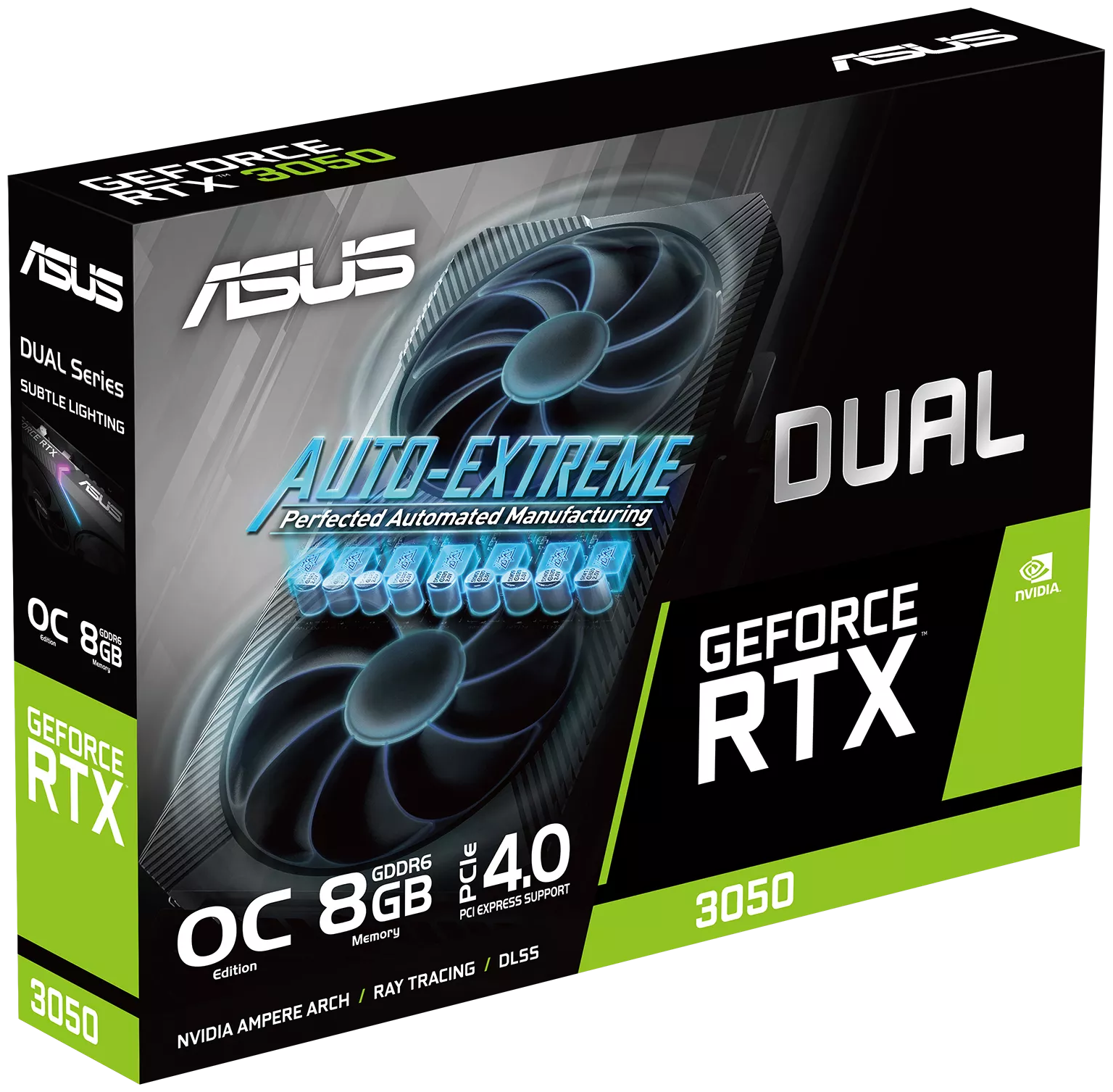 Цена Видеокарта ASUS GeForce RTX3050 OC GDDR6 8GB 128-bit HDMI 3xDP