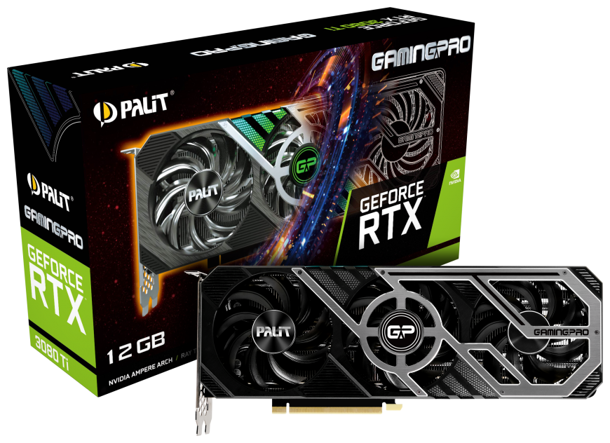 Видеокарта PALIT RTX 3080Ti GamingPro (NED308T019KB-132AA) Казахстан