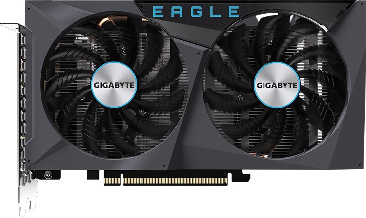 Видеокарта GIGABYTE (GV-N3050EAGLE-8GD) RTX3050 EAGLE 8G