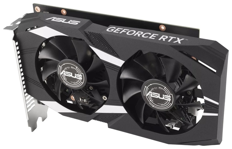 Видеокарта ASUS GeForce RTX3050 OC GDDR6 6GB (DUAL-RTX3050-O6G)