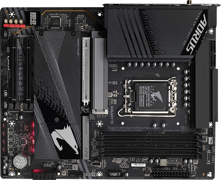 Фото Материнская плата GIGABYTE Z790 AORUS ELITE AX DDR4