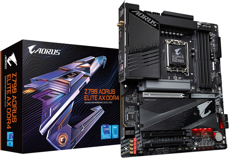 Купить Материнская плата GIGABYTE Z790 AORUS ELITE AX DDR4