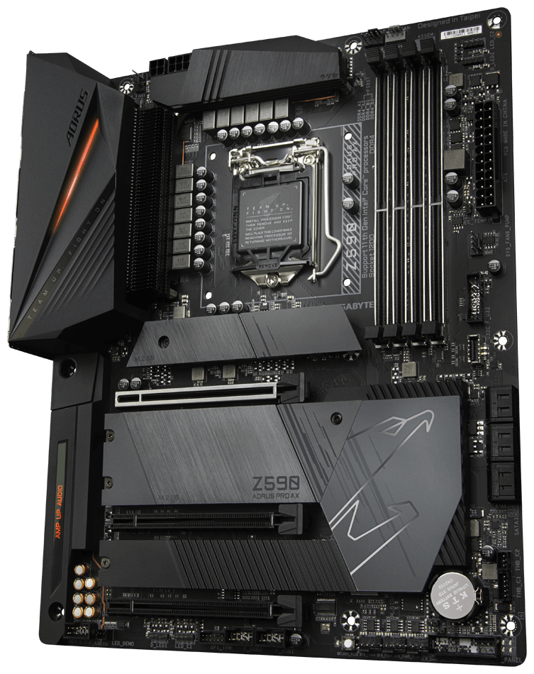 Фото Материнская плата GIGABYTE Z590 AORUS PRO AX