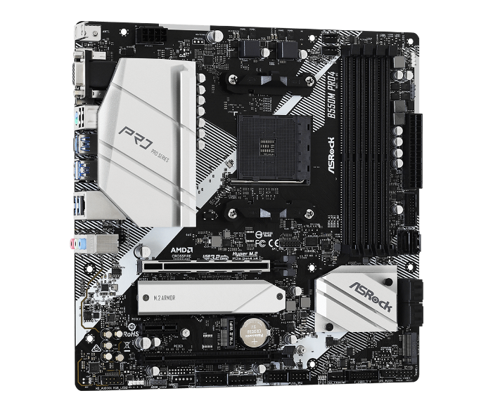 Фотография Материнская плата ASRock B550M PRO4