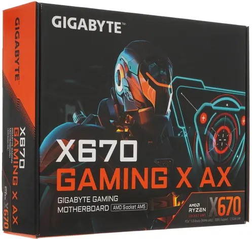 Картинка Материнская плата GIGABYTE X670 GAMING X AX