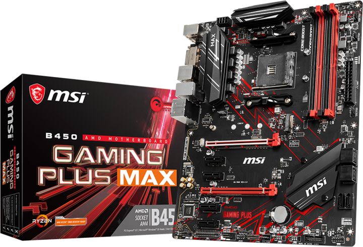 Цена Материнская плата MSI B450 GAMING PLUS MAX