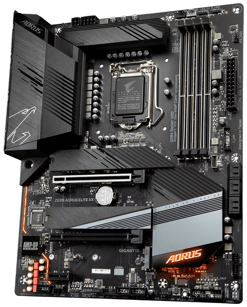 Фото Материнская плата GIGABYTE AORUS ELITE AX Z590