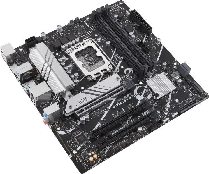 Картинка Материнская плата ASUS PRIME B760M-A D4